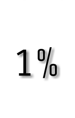 1%