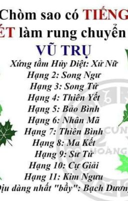 12 cung hoàng đạo ( những tấm như hình bìa )