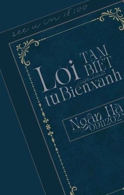 [18:00] • lời tạm biệt từ biển xanh • on2eus • seeyou