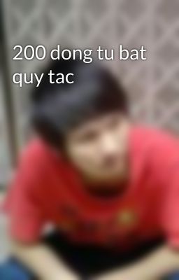 200 dong tu bat quy tac