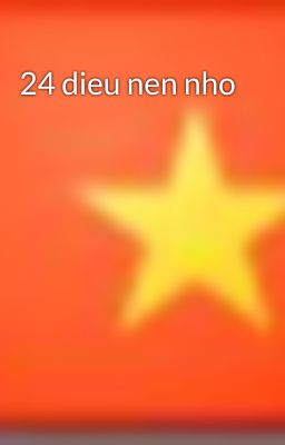 24 dieu nen nho