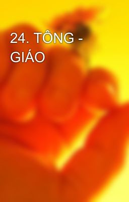 24. TÔNG - GIÁO