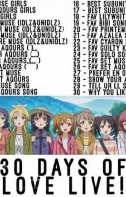 30 days of Love Live!