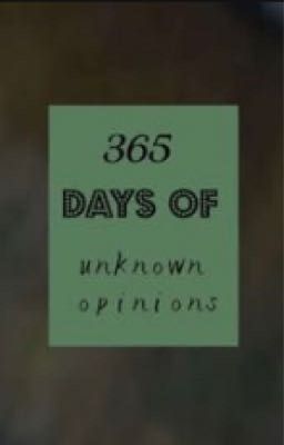 365 days of my unknown opinions and facts (about me) 2