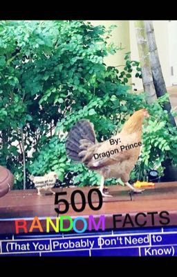 500 RANDOM Facts (that you probably don't need to know)