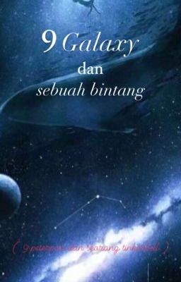 9 galaxy dan sebuah bintang 