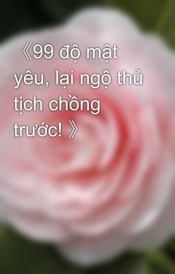 《99 độ mật yêu, lại ngộ thủ tịch chồng trước! 》