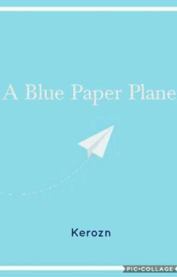 A Blue Paper Plane