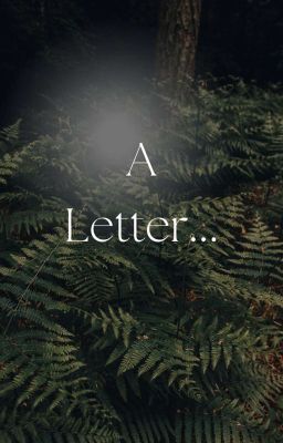 A letter....