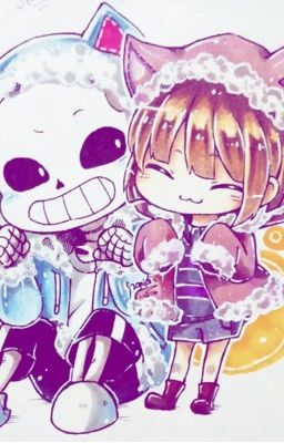 A meaw of fun. Sans x frisk