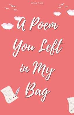 A Poem You Left in My Bag