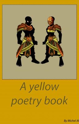 A yellow poetry book