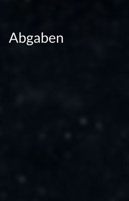 Abgaben