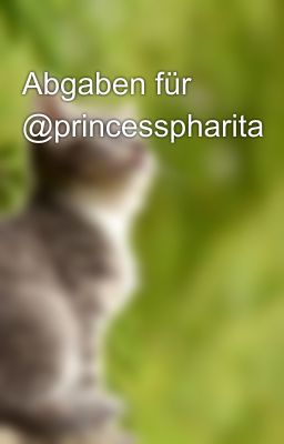 Abgaben für @princesspharita