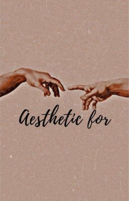 aesthetic for...