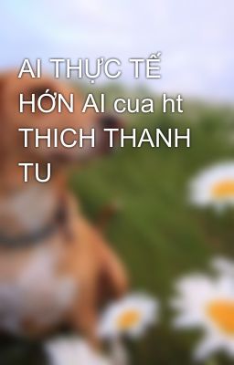 AI THỰC TẾ HỚN AI cua ht THICH THANH TU