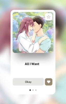 All I Want [Iwaizumi Hajime x Reader]