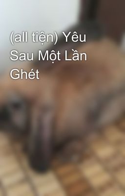 (all tiện) Yêu Sau Một Lần Ghét