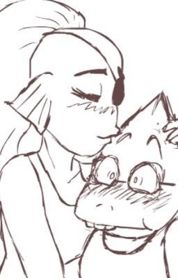 Alphys+Undyne forever