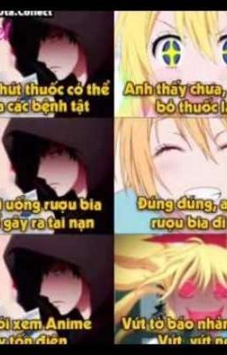 Ảnh anime chế và những câu nói hay trong anime