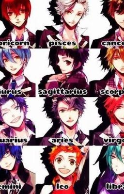 Anime characters & their Zodiac Signs