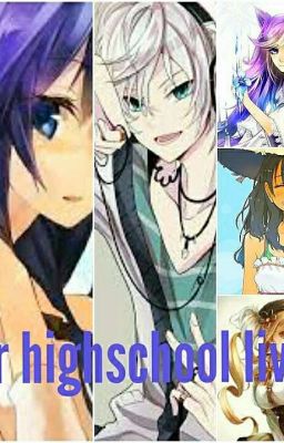 Anime highschool Our  lives me and friends Good  Vs Darkness 