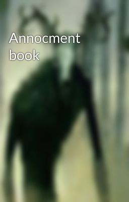 Annocment book