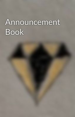 Announcement Book