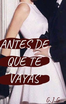 ❥ANTES DE QUE TE VAYAS  