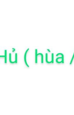 anti hủ Hùa 