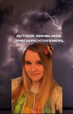 Author Ramblings