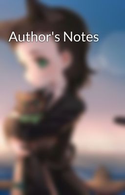 Author's Notes