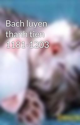 Bach luyen thanh tien 1181-1203