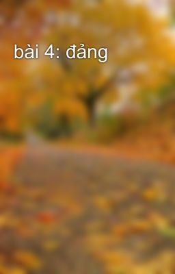 bài 4: đảng