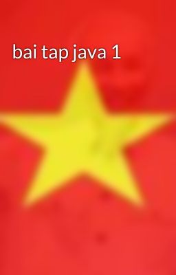 bai tap java 1