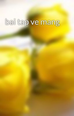 bai tap ve mang