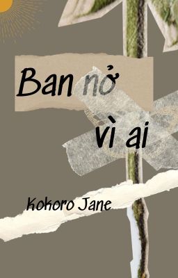 Ban Nở Vì Ai (Whose Ebonies Bloom) 