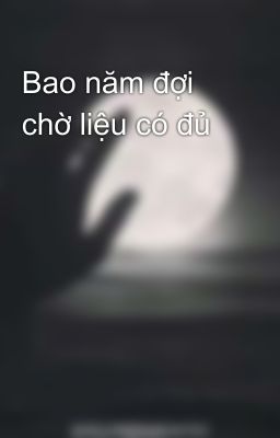 Bao năm đợi chờ liệu có đủ