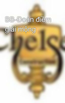 BB-Đoán điềm giải mộng