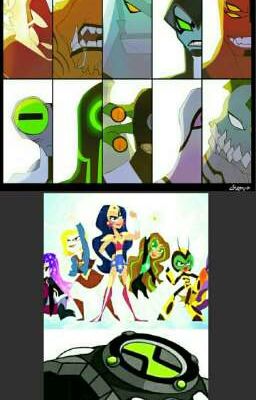 ben 10 en DC super Hero girl