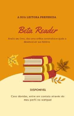 BETA READER | DISPONÍVEL 