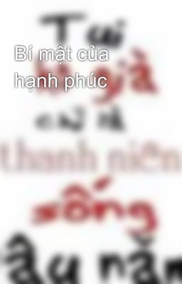 Bí mật của hạnh phúc