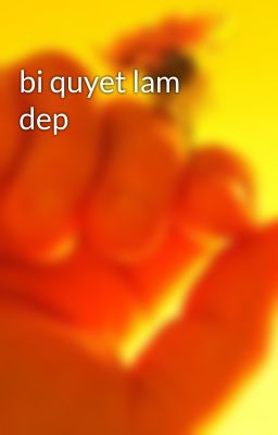 bi quyet lam dep