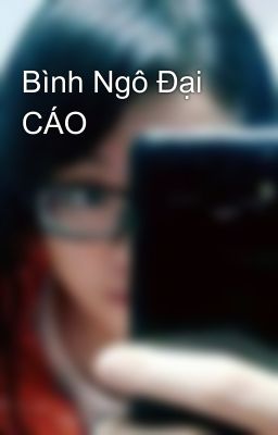 Bình Ngô Đại CÁO