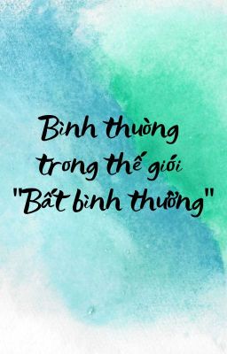 Bình thường trong thế giới 