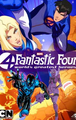 Blue Beetle meets the Fantastic 4