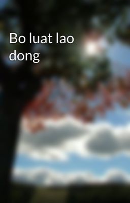 Bo luat lao dong