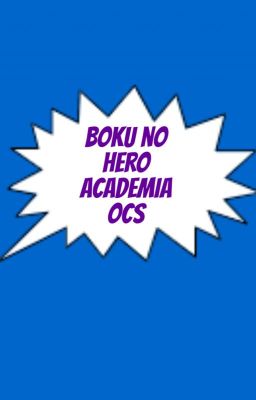 Boku no Hero Academia OCs