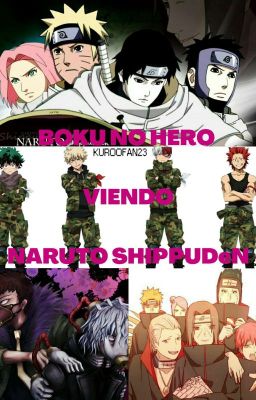 Boku no Hero viendo Naruto Shippuden