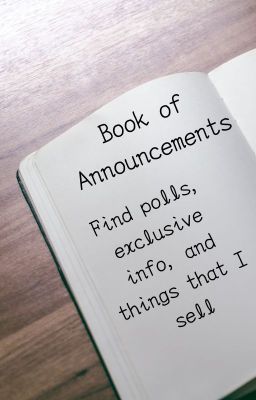 Book of Announcements